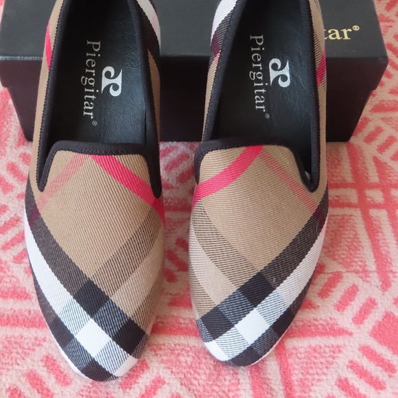 Piergitar British Handcrafted Beige Loafers, 4 main image 9